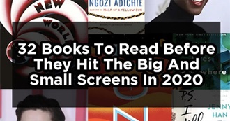 32 Books to Read Before They Hit the Big and Small Screens in 2020