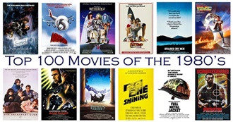 Top 100 Movies From the 80s