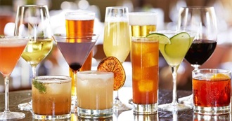 Alcoholic Drinks and Cocktails