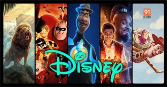 Disney/Disney Pixar/Disneytoon Movies