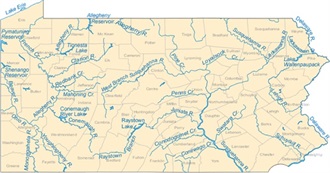 Pennsylvania Rivers, Lakes, Creeks, and Reservoirs