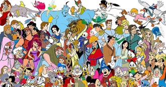 Alex&#39;s Favourite Disney Characters