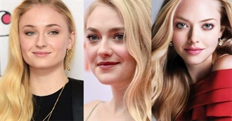 Female Actresses With Blonde Hair