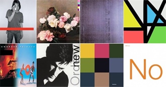 New Order&#39;s Studio Albums Discography