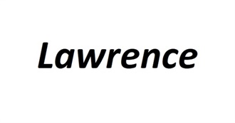 10 Well Known People Named Lawrence