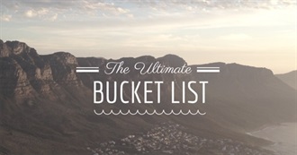 S&amp;L Travel Bucket List