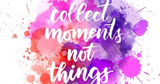 Collect Moments, Not Things