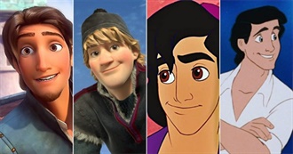 Disney Princes List of Characters and Other Important Males in Disney