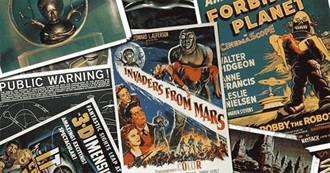 100 Science Fiction Movies of the 50s 60s