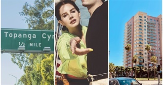 Lana Del Rey Song Locations