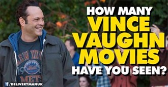 The Vince Vaughn Checklist