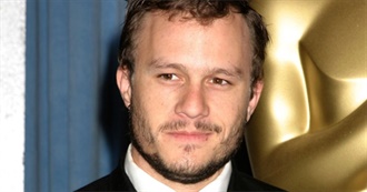 Filmography:  Heath Ledger