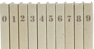 Numbered Books