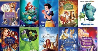 Top 25 Disney/ Pixar Movies