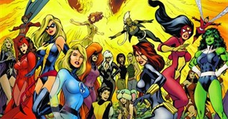 Marvel&#39;s 100 Most Female Appearances