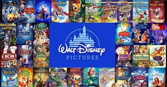 The Ultimate Disney Movie List!!