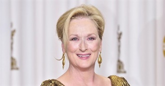 Meryl Streep, Filmography