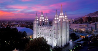 Church of Jesus Christ of Latter Day Saint Utah Temples (2022)