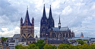 80 Churches, Cathedrals and Abbeys in Germany