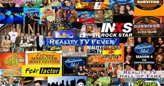 200 Reality Television TV Shows