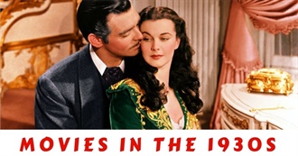 50 Films From 1930 - 1939