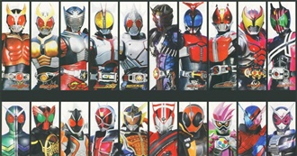 Kamen Riders of the Heisei Era