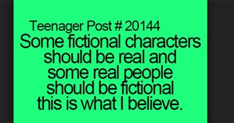 Fictional Character Crushes #2