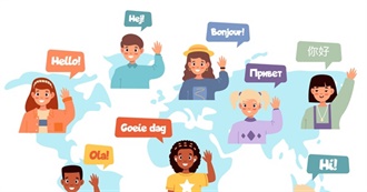 How Many of These 30 Languages Can You Speak?