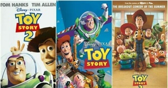 Disney and Pixar Trilogies