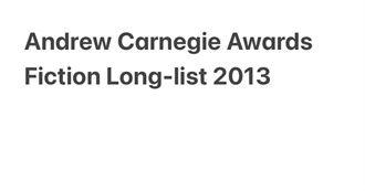 Andrew Carnegie Fiction Long-List 2013