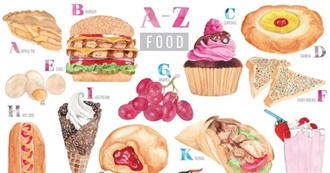 26 Foods From 26 Lists A-Z