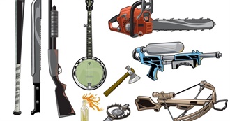 53 Types of Weapons Used to Injure, Kill or Maim