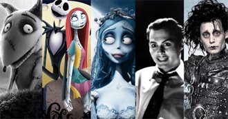 Every Thing Tim Burton Has Ever Directed, Produced or Acted In