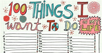 101 Things to Do (By Wlada E.)