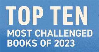 Top 10 Most Challenged Books of 2023