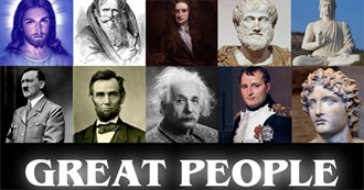 130 Men That Have Changed the World for the Better