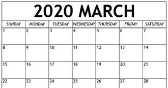 March 2020 Movie Diary