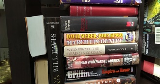 Big T&#39;s Eclectic Books on the Shelves in the Den (2)