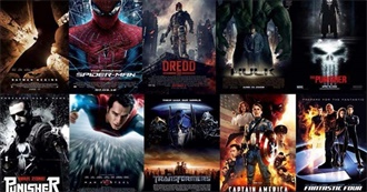 A-Z Comic Book Based Movies