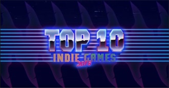 Indieformer Top 10 Indie Games of 2018