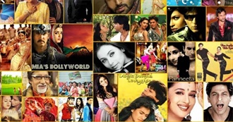 All the Indian Movies I&#39;ve Watched (Primarily Bollywood)