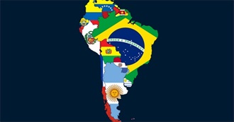 All South American Countries &amp; Regions