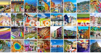 Travel: Multi-Coloured Places