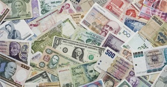 World&#39;s Circulating Currencies