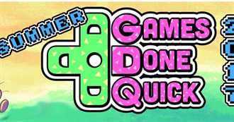 Summer Games Done Quick 2017 Games List