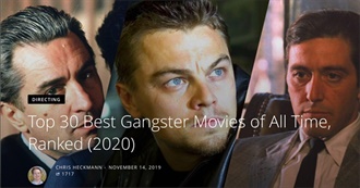 Top 30 Best Gangster Movies of All Time, Ranked