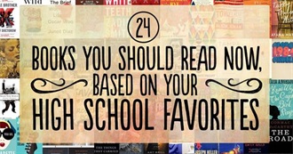 24 Books You Should Read Based on Your High School Favourites