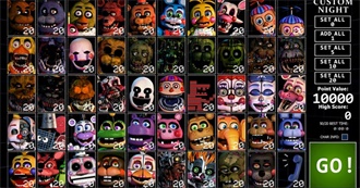 FNAF Ultimate Custom Night Characters