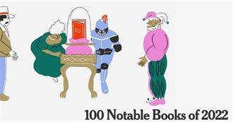 New York Times 100 Notable Books of 2022