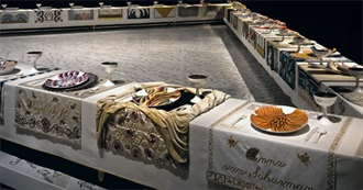 &#39;The Dinner Party&#39; by Judy Chicago